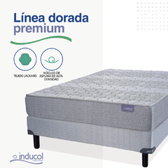 Colchon Inducol Linea Dorada Premium 200 x 200 x 26 Super King - espacios interiores
