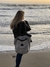 Tote reversible negro y natural - tienda online