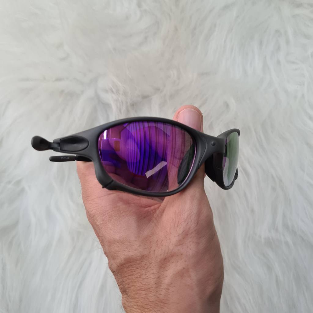 Óculos da Oakley Double X Lente Lilás