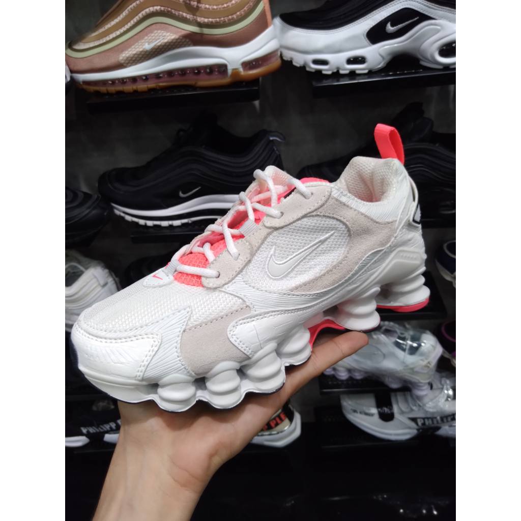 nike branco e rosa masculino