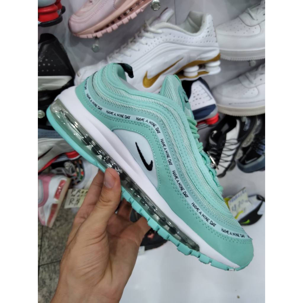 air max 97 verde agua original