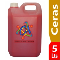 CERA PARA PISOS ROJA x 5L