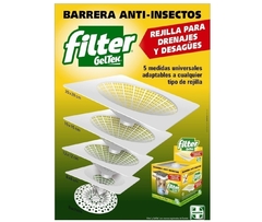 GEL- TEK 8x8 rejilla anti insectos