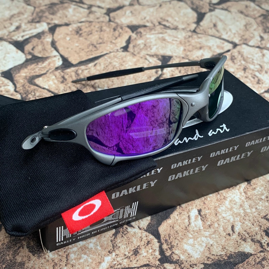 Óculos Oakley Juliet Masculino e Feminino Lente De Acetato Proteção Uv