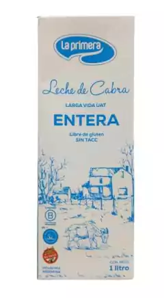 Leche De Cabra Larga Vida Entera La Primera 1 Lt