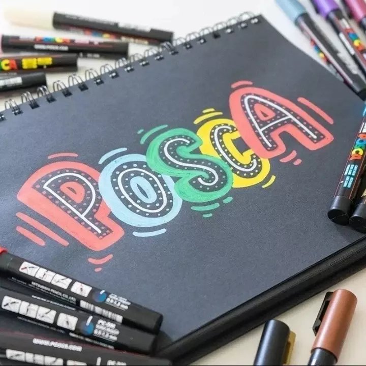 Marcadores Posca PC-5M x 8 Colores Frio