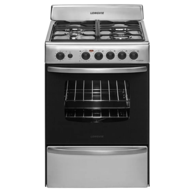 Cocina Con Encendido 1 Mano Grill Fundición de Acero Quickclean Longv