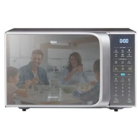 Microonda Bgh B330dss9 30lts Digital C/grill C/conveccion Silver Pnh048665  | Bgh