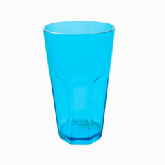 Vasos Facetados Cristal Colores en internet