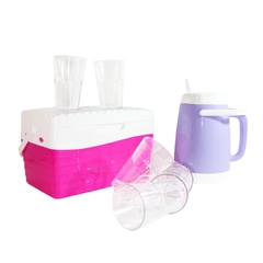 Combo Bidón 4Lts + 1 Lunchera + 10 Vasos