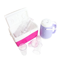 Combo Bidón 4Lts + 1 Lunchera + 10 Vasos - comprar online