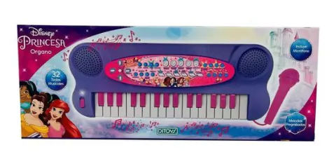 Piano Musical Princesas 32 Teclas Ditoys