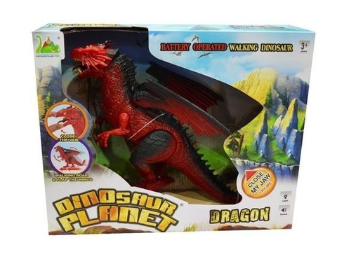 Dinosaurio Dragon Con Movimiento Luz Y Sonido