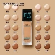 BASE MAQUILLAJE FIT ME *0412-11 - (x6)