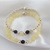 CONJUNTO EN PLATA Y CITRINOS - comprar online