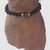 Pulsera con Ojo de T y Piedra volcánica