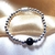 Pulsera Plata y Shungita