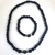 CONJUNTO EN PIEDRA VOLCANICA Y OJO DE TIGRE