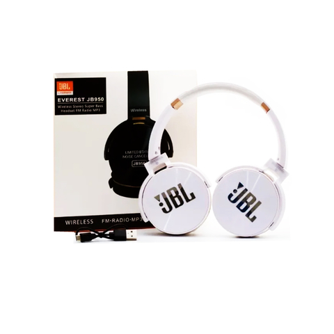 Fone de Ouvido Sem Fio Jbl Everest JB950 Branco.