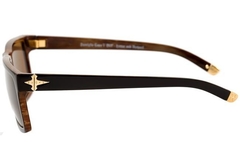 Óculos de Sol Evoke Capo V B07 Black Wood Brown Total na internet