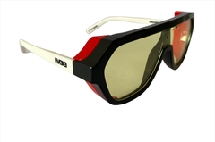 Óculos de sol Evoke Avalanche Dive AB09 Black White Red