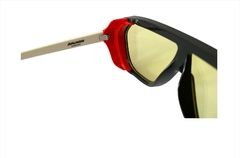 Óculos de sol Evoke Avalanche Dive AB09 Black White Red - loja online
