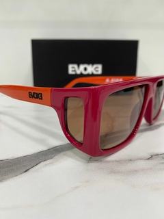 Óculos de sol Evoke B Side C01 Red Shine Gradient na internet
