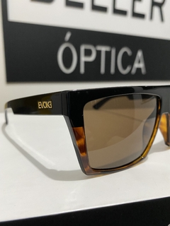 Óculos de sol Evoke Evk 15 G21 Black Turtle Gold Brown Total - comprar online