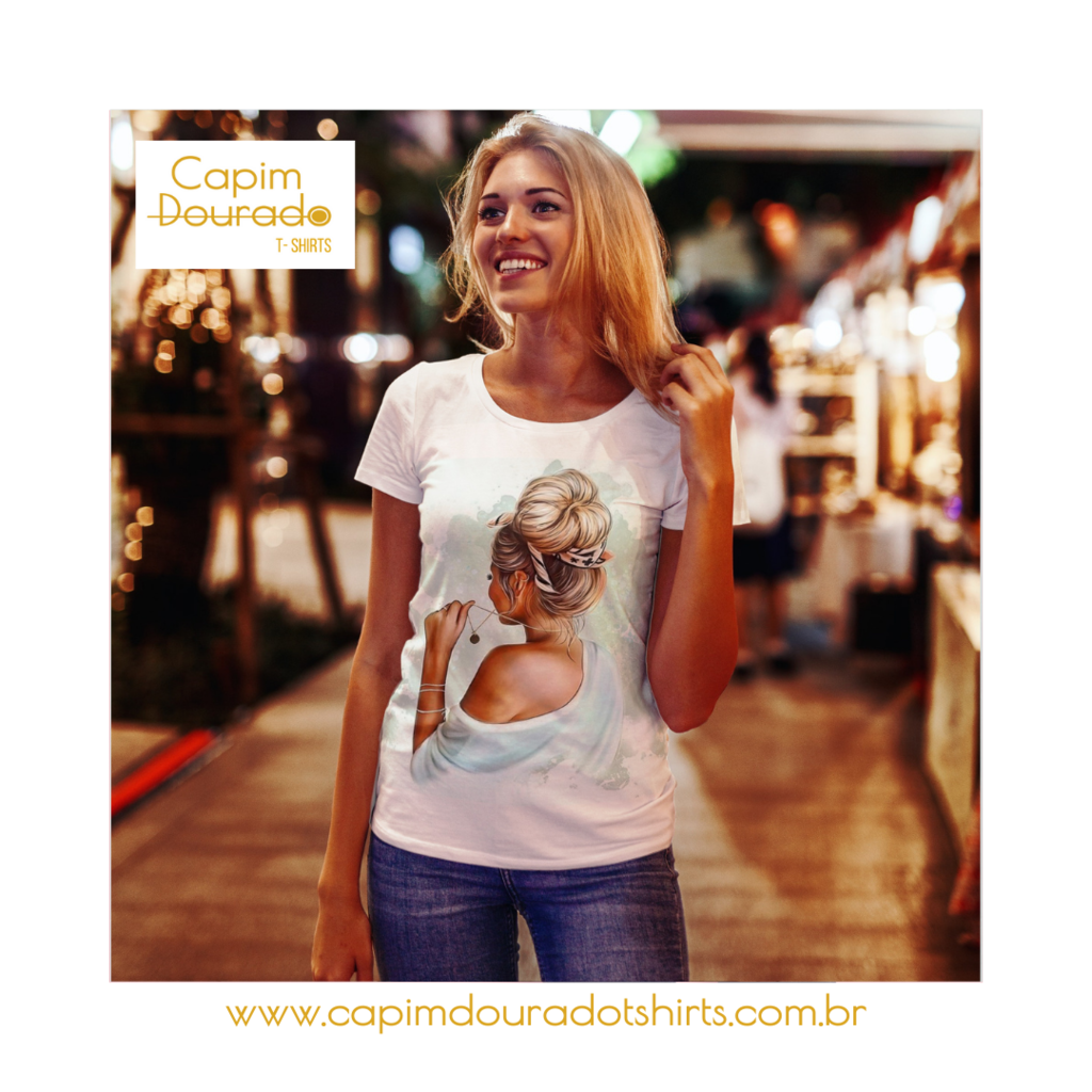 camiseta feminina estilosa