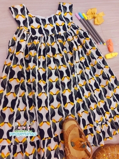 Vestido Infantil Tucanos Divertidos Tamanho 2 - comprar online