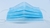 Kit 100 Máscara Infantil Tripla Clipe Nasal Filtro Azul + Alcool 100g - comprar online