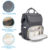 Mochila maternal BERLÍN (LEQUEEN) - Gris en internet