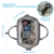 Mochila maternal BERLÍN (LEQUEEN) - Negra - tienda online