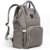Mochila maternal LAND - Gris claro - comprar online