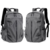 Mochila OCEAN Portanotebook - Gris - TRADE STORE