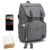 Mochila maternal PARÍS (LEQUEEN) - Gris - comprar online