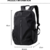 Mochila OCEAN Portanotebook - Negra - tienda online