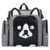 Mochila/bolso maternal Booster c/silla para bebés - Gris y negra
