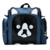 Mochila/bolso maternal Booster c/silla para bebés - Azul y negra