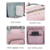 Mochila maternal LEQUEEN Original - Rosa con azul - comprar online