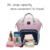 Mochila maternal LEQUEEN Original - Rosa con azul en internet