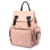 Mochila maternal ROMA - Rosa - comprar online