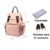 Mochila maternal ROMA - Rosa