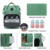Mochila maternal LEQUEEN con moisés - Verde en internet