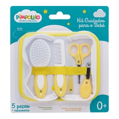 Kit Higiene 5 Pçs C/ Nécessaire Amarelo - Pimpolho na internet