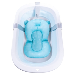 Almofada de Banho Para Bebê Azul Origami - Pimpolho na internet