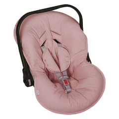 Capa de Bebê Conforto Basic C/ Protetor de Cinto Rose - comprar online