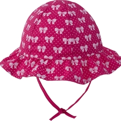 Chapéu para bebê - Laços Pink - Pimpolho