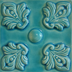 Cerámicos Arabescos 10 x10 cm - Arte Mediterraneo Cerámicas