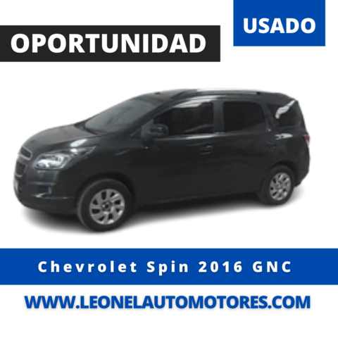 Chevrolet Spin GNC | 2016 | KM 76.000